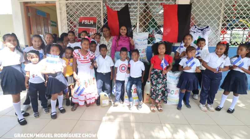 merienda escolar, nicaraGUA, gobierno d enicaragua, nicaraGUa, educación, costa caribe norte,