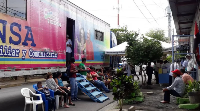 nicaragua, minsa, clinica movil, ferias de la salud