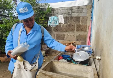 MINSA, abatización, Ciudad Belén, enfermedades, zancudo, jornada de abatización, Managua,