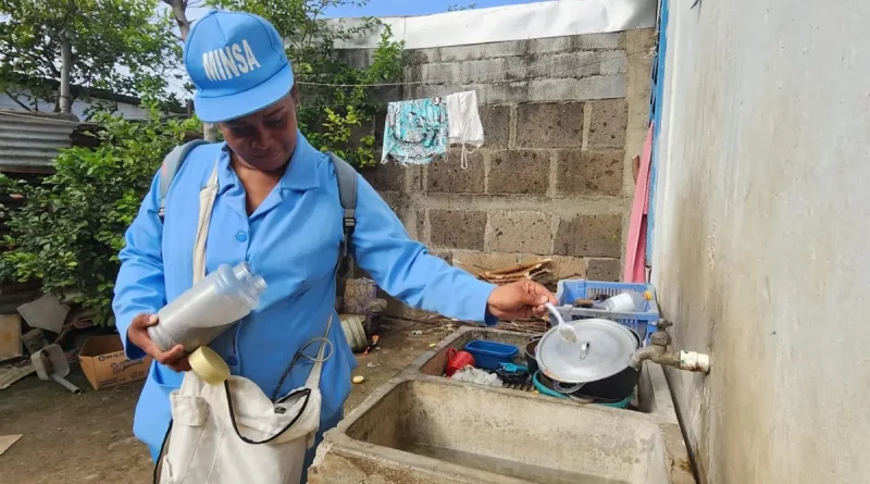 MINSA, abatización, Ciudad Belén, enfermedades, zancudo, jornada de abatización, Managua,