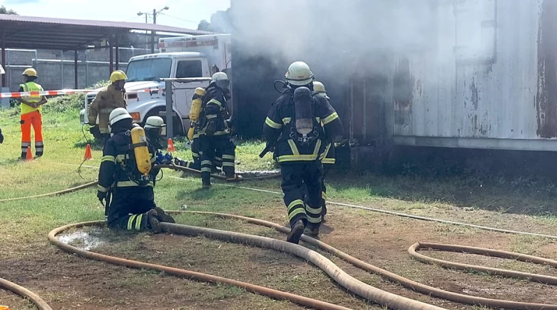 nicaragua, bomberos unidos, managua, incendio,