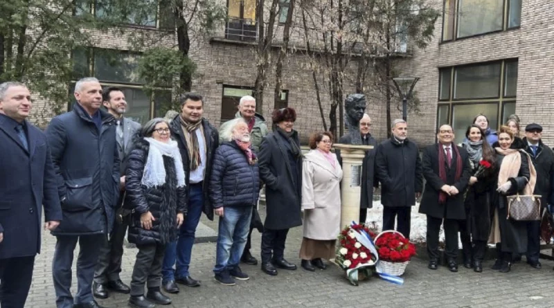 moscu, ruben dario, embajada de nicaragua, homenaje, conmemoracion, rusia,