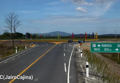 nicaragua, rivas, nueva rotonda, mti, carretera