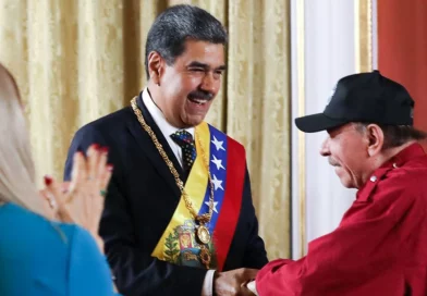 comandante daniel ortega, nicolas maduro, venezuela, nicaragua, caracas, acto de posicion,