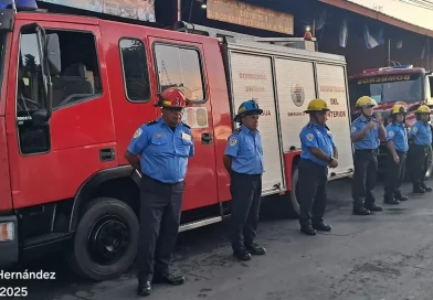 nicaragua, camiones, bomberos unidos, kukra hill