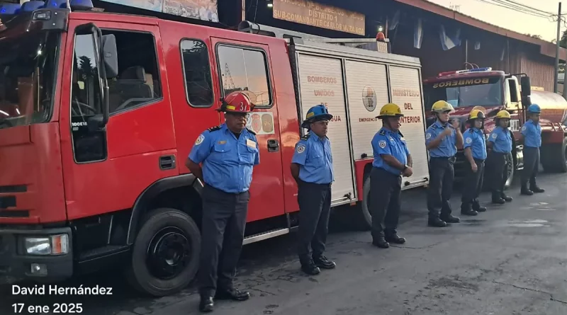 nicaragua, camiones, bomberos unidos, kukra hill