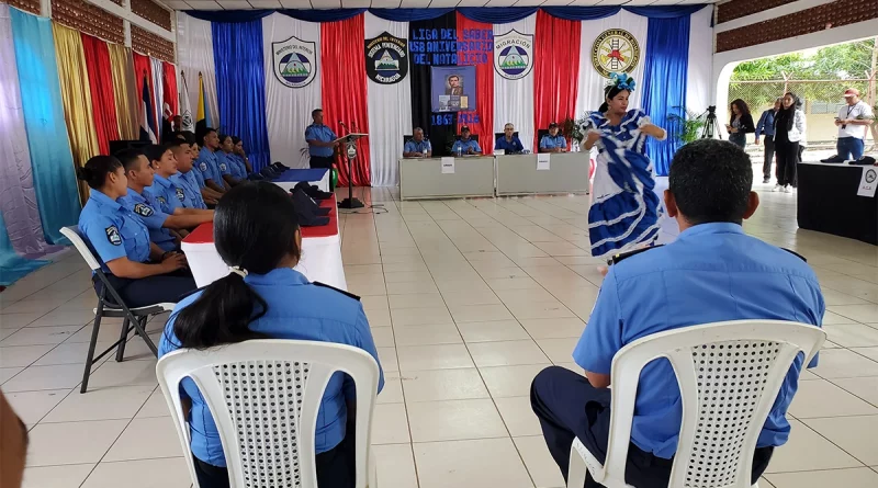 sistema penitenciario nacional, homenaje, ruben dario, liga del saber, tipitapa, nicaragua,