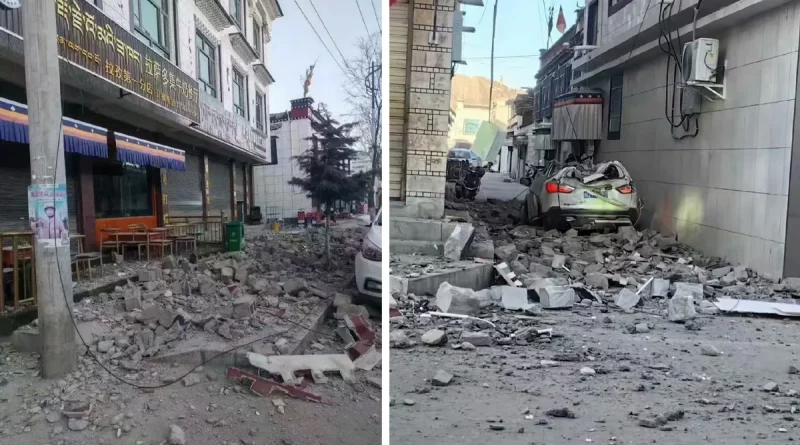 terremoto, China, Tibet, imagenes, videos, impactante, sismo, réplicas,