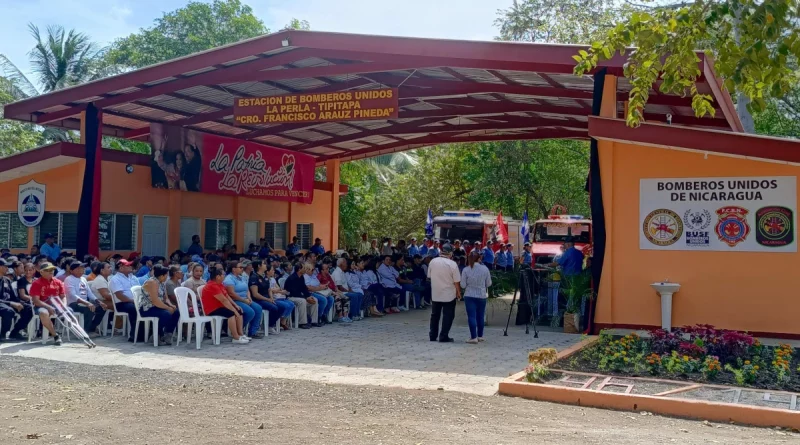 nicaragua, tipitapa, estacionalidad de bomberos, bomberos unidos, nicaragüa,