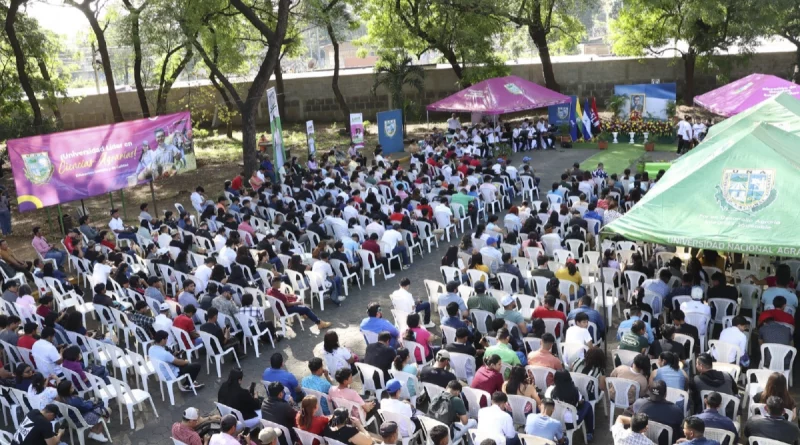 universidad agraria, nicaragua, ruben dario, homenaje, una, nuevo ciclo academico,