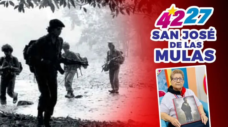 heroes, San José de Las Mulas, 42 años, aniversario, gesta heroica, combate, Revolución Sandinista, historia, Nicaragua,