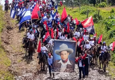 nicaragua, cabalgata, caminata, comunidad comenegro, siuna, caribe norte, general sandino,