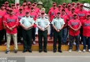 Pomares 2025, Campeonato Nacional de Béisbol, Dantos, uniforme, entrega, jugadores, maquina roja, junta directiva, comandante en jefe del ejército de Nicaragua General de ejército Julio César Avilés Castillo, Los Dantos,