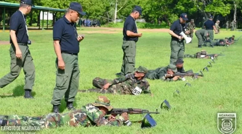 nicaragua, ejercito de nicaragua, caribe norte, tiro de infantería