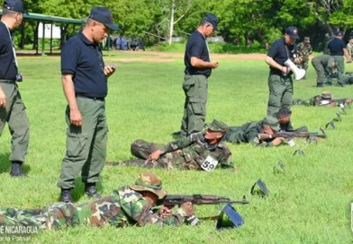 juigalpa, chontales, ejercicios de tiro, ejercito de nicaragua, nicaragua