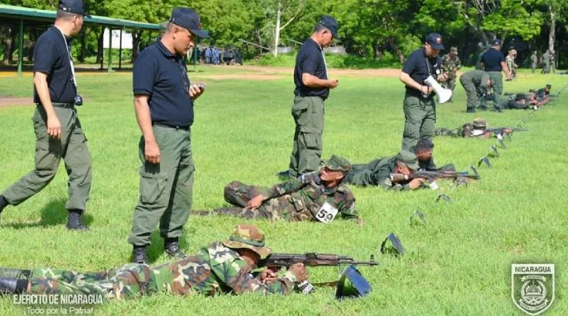 juigalpa, chontales, ejercicios de tiro, ejercito de nicaragua, nicaragua