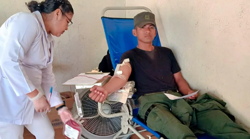 Ejército de Nicaragua, nicaraGUa, donación. de sangre,