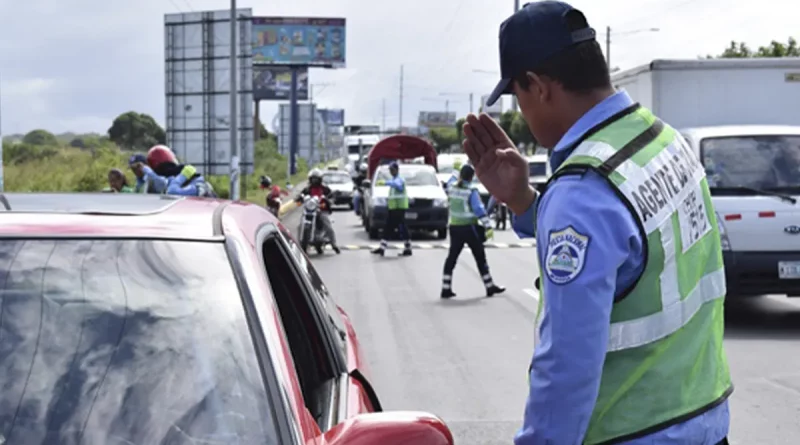 nicaragua, policia, trânsito, seguimiento vial