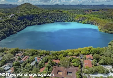 nicaragua, laguna de asososca, volteo termico