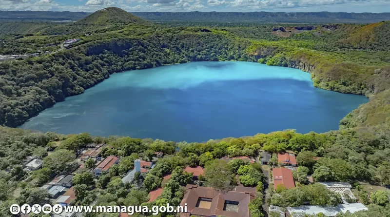 nicaragua, laguna de asososca, volteo termico