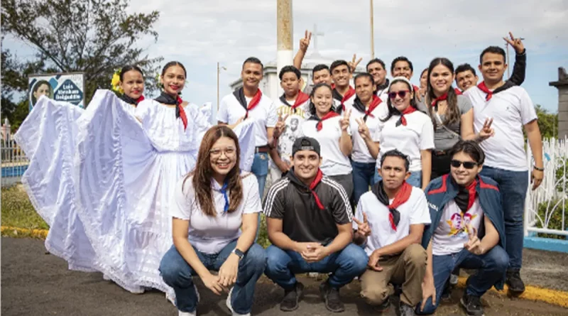 nicaragua, homenaje, nora Astorga , Juventud Sandinista 19 de julio