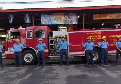 estacion de bomberos, managua, bomberos unidos, nicaragua,