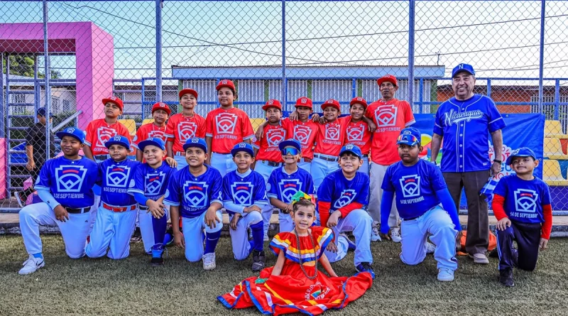 Béisbol infantil Nicaragua, alcaldía de managua, managua, nicaragua, deportes nicaragua, niños nicaragua, actividades deportivos