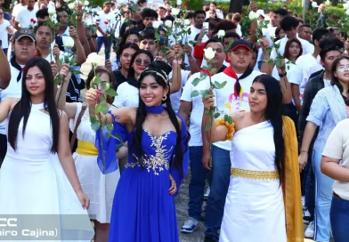 juventud sandinista, homenaje, Managua, principe de las letras castellanas, Rubén Darío, aniversario, paso a la inmortalidad,