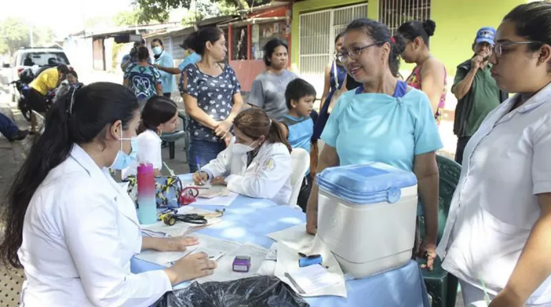 nicaragua, minsa, atención medica, salud, familias, feria de salud, clínica movil