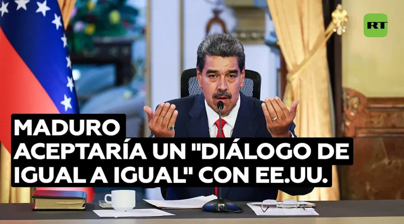 Venezuela, presidente venezolano, Nicolás Maduro, Maduro, dialogo, respetuoso, Estados Unidos, Ee.UU., gringos, quisieran, asegura, dispuestos, gobierno de EE.UU,