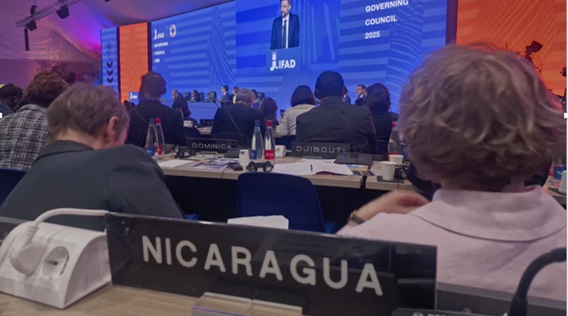 nicaragua, consejo de gobernadores, fida, desarrollo agricola, seguridad alimentaria, produccion agricola, agropecuario,