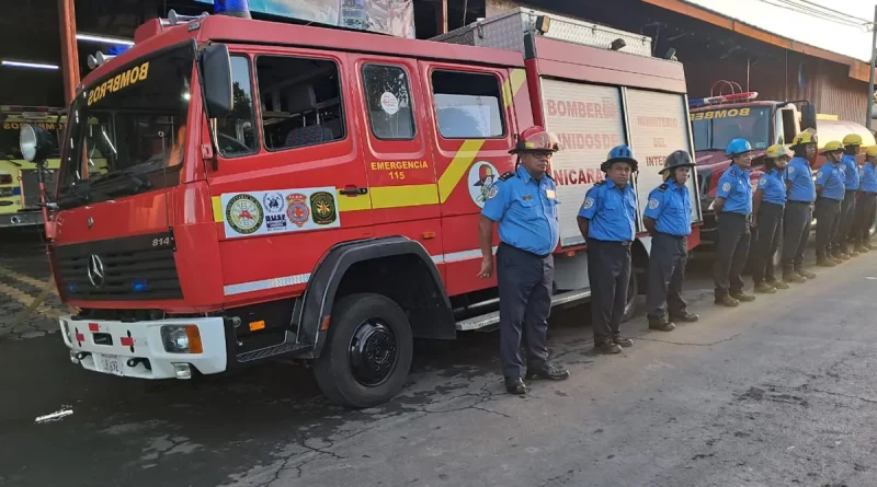 nicaragua, camiones de bomberos unidos, costa caribe sur, seguridad