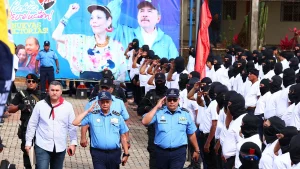 policia voluntaria, nueva guinea, policia de nicaragua, juramentacion,