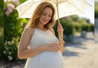 embarazada, calor, verano, cuidados, recomendaciones, preclamsia, mujeres, piel, cuidado de la piel, embarazo,