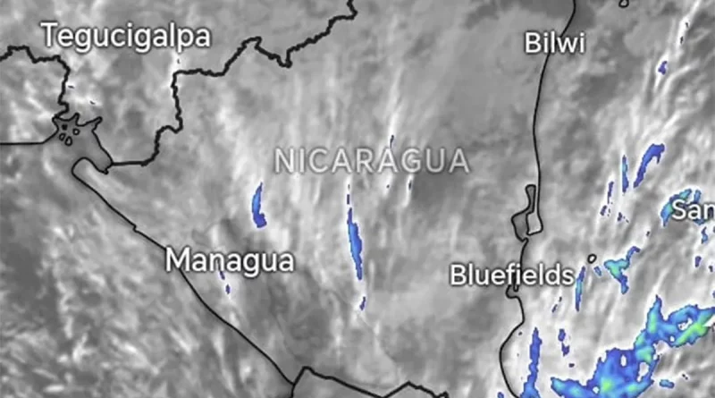 nicaragua, pronostico del clima, ineter, lluvias dispersas, vientos moderados