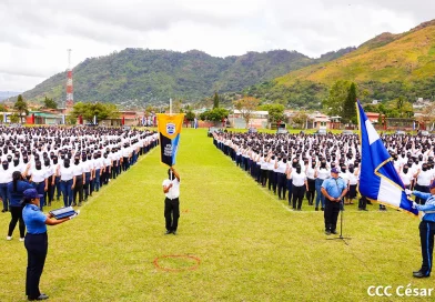 Nicaragua, policia voluntaria, Jinotega