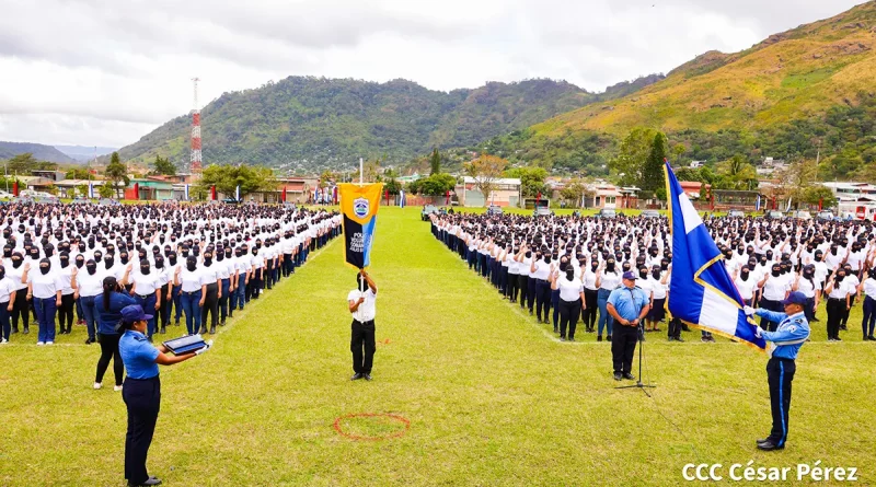 Nicaragua, policia voluntaria, Jinotega