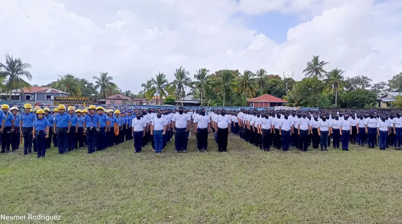 nicaragua, puerto cabezas, Bilwi, policia voluntaria