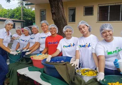 UNA, Universidad Nacional Agraria, Managua, festival gastronómico, Día del amor y la amistad, bienvenida a los estudiantes nuevos, integración de nuevos estudiantes,