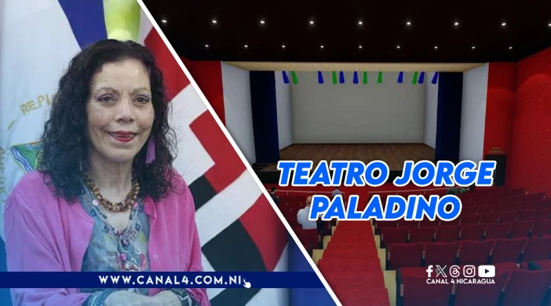 nicaragua, rosario murillo, teatro municipal jorge paladino, jorge paladino,