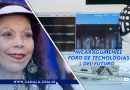 nicaragua, rosario murillo, tecnologia, rusia, foro de tecnologias del futuro,