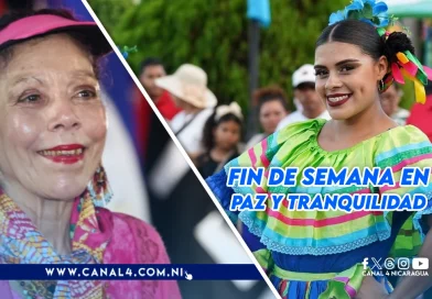 nicaragua, rosario murillo, actividades, fin de semana,