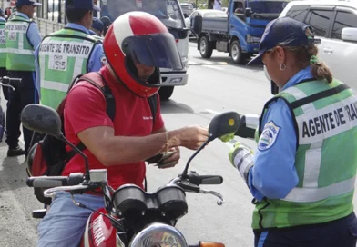 policia de nicaragua, plan de emergencia, acciones, seguridad vial, direccion de transito nacional,