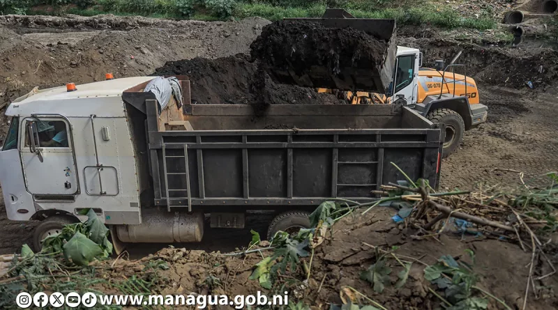 nicaragua, alcaldía de managua, drenaje, micropresas, plan invierno