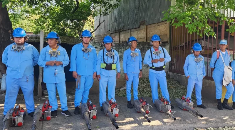 nicaragua, minsa, jornada de fumigación, barrio Bertha calderón