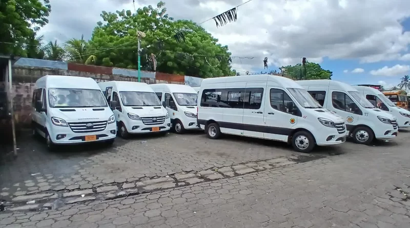 nicaragua, buses yutong, transporte Chinandega