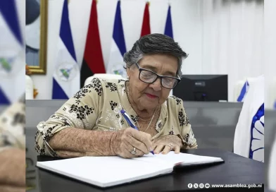 nicaragua, asamblea nacional, segunda vicepresidenta