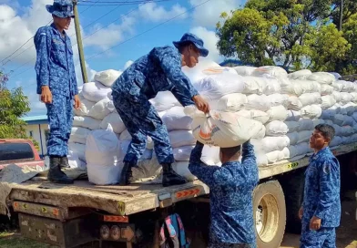 nicaragua, ejericto de nicaragua, caribe sur, inatec, paquetes alimenticios