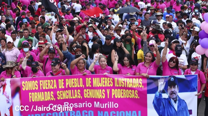 embajada de cuba, nicaragua, dia internacional de la mujer,