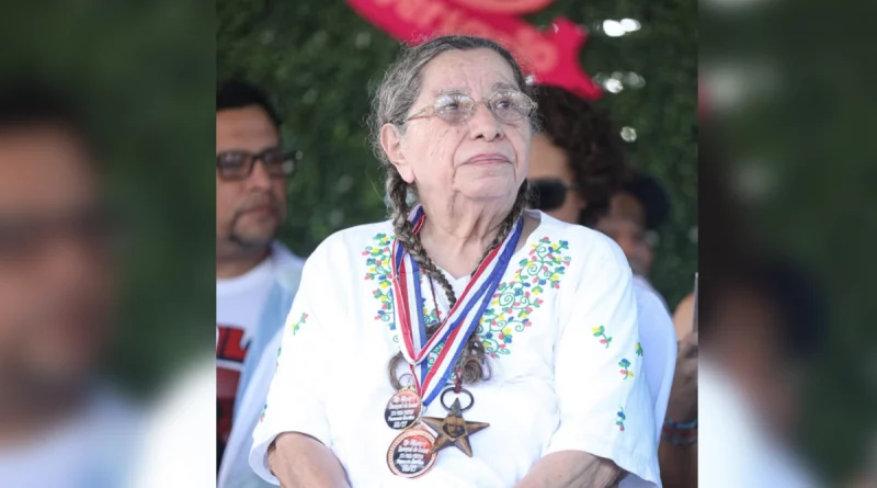 panchas, homenaje, Gladys Baez, Nicaragua, gobierno de Nicaragua revolucionarios, heroica, nicaragüa,